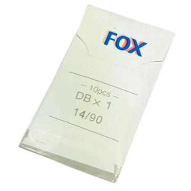 Imagem de Agulha Fox 90/14 DBx1 Cabo Fino Reta Industrial Brother DB2-755