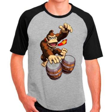 Imagem de Camiseta Donkey Kong Games Jogos Nintendo Lançamento 01 - DESIGN CAMIS