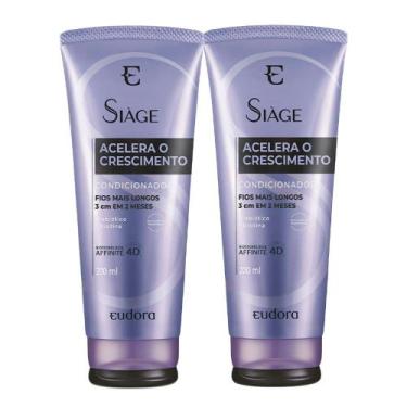 Imagem de Kit 2 Condicionador Siàge Acelera o Crescimento 200ml - Eudora