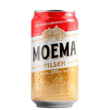 Imagem de Cerveja pilsen moema lata 350 ml caixa c/12 und