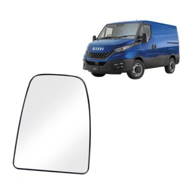 Imagem de Vidro Retrovisor Nova Daily 2017...Grande Direito  Com Desembacador - 