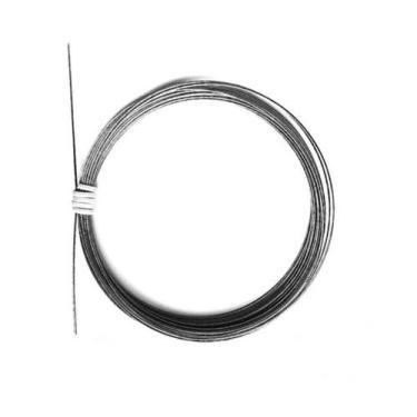 Imagem de Cabo de aço flexível encapado p/pesca 120 Lbs 10 m + 100 Luvas - RVP