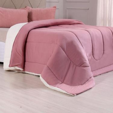 Imagem de Coberdrom Duetto Queen Malha 100% Algodão Sherpa 220x240cm