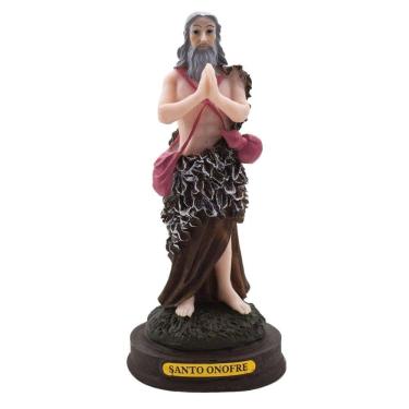 Imagem de Imagem Santo Onofre Resina 15 Cm