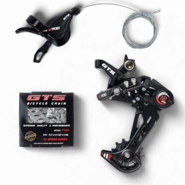 Imagem de Kit de Transmissão GTS com Câmbio Traseiro M700 + Passador M700 S/ Vis