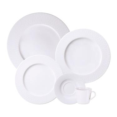 Imagem de Aparelho de Jantar Tramontina Santorini 20 Peças em Porcelana Decorada