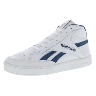 Imagem de Reebok Tênis masculino Club C Form Hi, Giz/argolas azul/azul Feel Good, 39