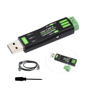 Imagem de Placa adaptadora USB para CAN STM32 Chip Solution, taxa de transmissão CAN 5kbps ~ 1Mbps é configurável, compatível com sistemas Raspberry Pi Jetson Nano Linux, suporta Windows XP/7/8/10/11, vários