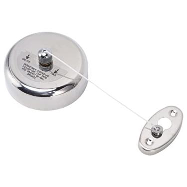 Imagem de Varal de Secagem de Roupas, Varal de Viagem Com Economia de Trabalho Varal Retrátil Interno de 2,8 M, Varal de Lavanderia Externo, Corda de Nylon de Aço Inoxidável para Varal de