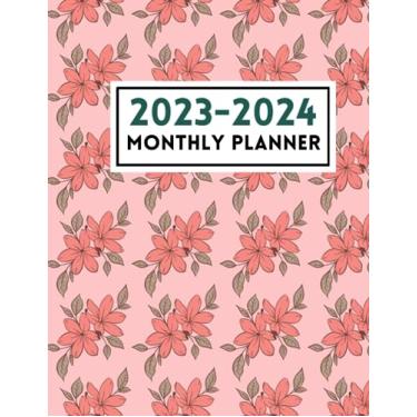 Imagem de 2023-2024 Monthly Planner: Two Year Appointment Book with Calendar and Note Pages