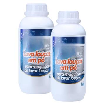 Imagem de 2 x Lava Louça em Pó para máquina de lavar louça - Detergente - YASHOP