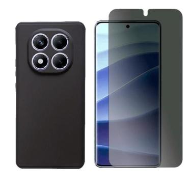 Imagem de Capa Para Xiaomi Redmi Note 14 Pro 5G + Pelicula Privacidade - GR Glob