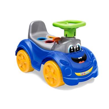 Imagem de Veículo Totokinha Menino Andador Infantil Diversão Mobilidade Motoquinha Totoka Bolinha Azul