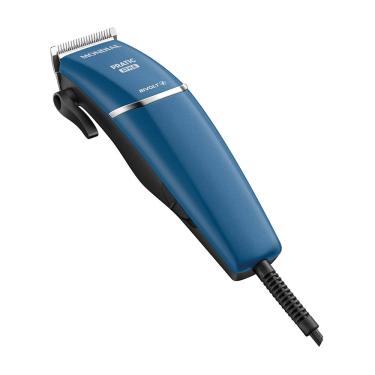 Imagem de Máquina de Cortar Cabelo Mondial Pratic Style CR-10 com 8 Acessórios, Lâminas em Aço Inox, Bivolt - Azul 