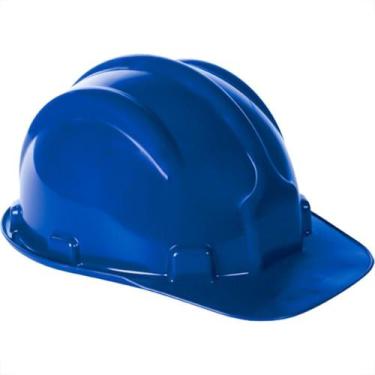 Imagem de Capacete De Seguranca Plastcor Azul