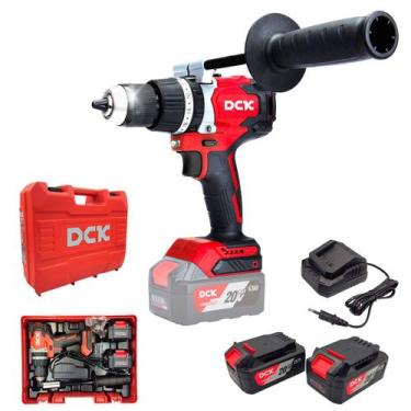 Imagem de Furadeira De Impacto Sem fio DCK 850w Com Maleta 2 Baterias