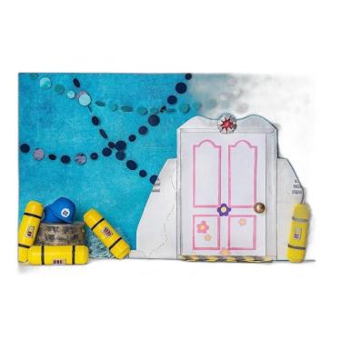 Imagem de Fundo Fotográfico Newborn Monstros Sa 1,5X1,2 Ffp-186