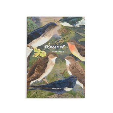 Imagem de PLANNER SEMANAL EMILIO GOELDI ANDORINHAS TECA PAPELARIA