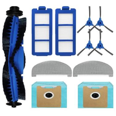 Imagem de YahuPase Peças de reposição para Eufy RoboVac G40 / G40 Hybrid / G40+ Robot Vacuum Accessories 1 escova principal 4 escovas laterais 2 filtros HEPA 2 esfregões 2 sacos de pó