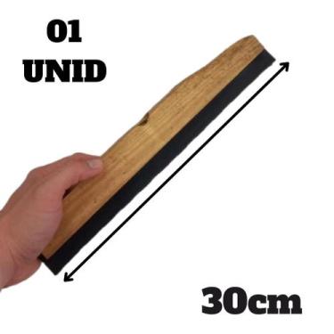 Imagem de Rodo De Madeira Duplo 30cm Resistente