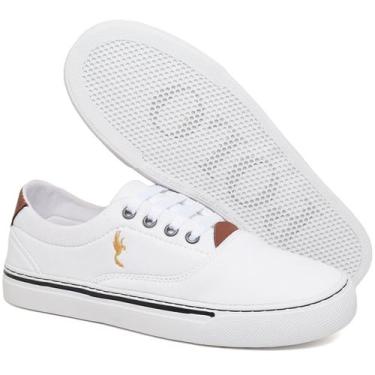 Imagem de Tênis Feminino Casual Sola Baixa Old Street Polo Blu do 33 ao 40, Bran