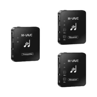 Imagem de Sistema De Monitor De Fone De Ouvido Sem Fio M-VAVE WP-10 2.4GHz Recar