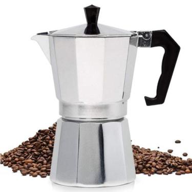 Imagem de Cafeteira Italiana Moka 300 Ml Café Mais Encorpado Premium - MM VARIED