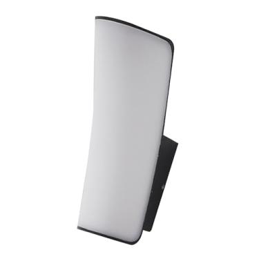 Imagem de Bothyi Luminária de parede lâmpada externa de lâmpada externa de lâmpada de parede luminária pátio para pátio para escada do corredor do quarto da cozinha, Concha Preta