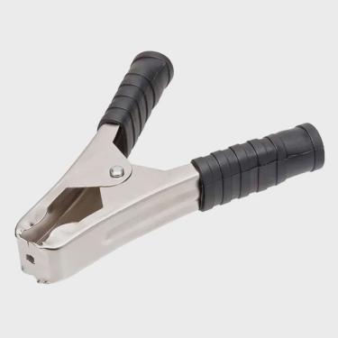 Imagem de Garra Jacare Bateria Grande 100A - 10,5 cm - Preta