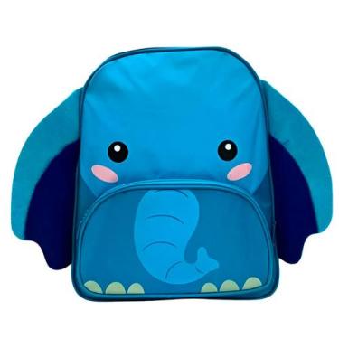 Imagem de Mochila Infantil Personagens Bichinhos Escolar Estampa:Elefante - Gené