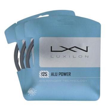 Imagem de Corda Luxilon Big Banger Alu Power 1.25mm - Pack com 3 Sets - Wilson