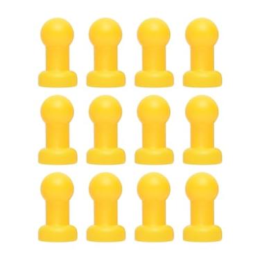 Imagem de menolana 12 peças Trampoline Polo Caps de proteção Substituição para peças de reparo de proteção contra moldura de armação de ferro de 25 mm de diâmetro de 25