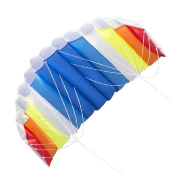 Imagem de Esquirla Treinamento de dublê de pára -quedas Treinamento de pipa dupla brinquedo engraçado kitesurf parafoil Power Kite para jogos crianças adultos esportes