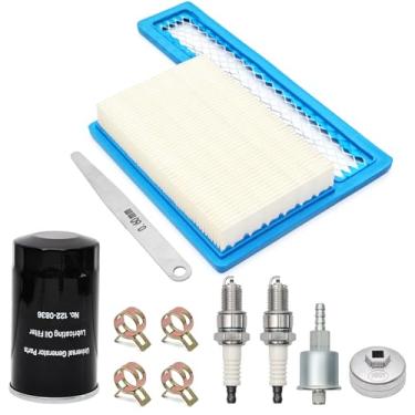 Imagem de DingRan Kit De Ajuste Para Gerador Onan Rv Qg 5500 7000 Marquis Gold Platinum Ef/Hgjaa/Hgjab/Hgja, Com Peças 149-2341 Filtro Combustível, 140-3116 Ar, 122-0836 Óleo E Chave, 167-1638 Vela Ignição Fe