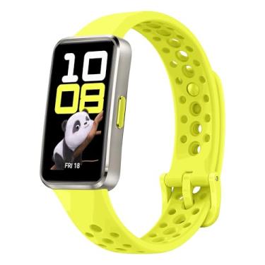 Imagem de Smartwatch, HUAWEI Band 10, Corpo Elegante em Liga de Alumínio, Análise do Sono em Nível Profissional, Assistente de Bem-estar Emocional, Relógio Smartwatch Compatível com Android e iOS, Verde