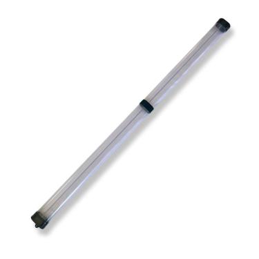 Imagem de Case Tubular Plástico para Taco Sinuca Rosca 3/4