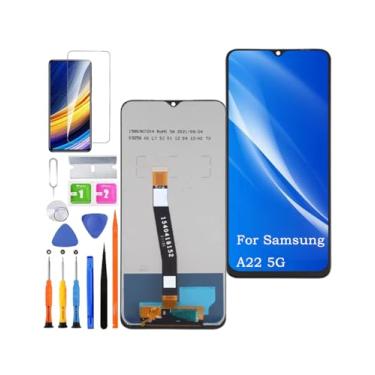 Imagem de Substituição de tela para Samsung Galaxy A22 5G A226B A226B/DS A226B/DSN A226BR A226BR/N A226L Tela LCD Touch Digitalizador Montagem + Ferramentas (não para A22 4G)
