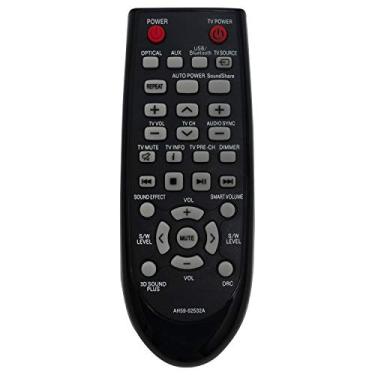 Imagem de ALLIMITY AH59-02532A Controle remoto substituído adequado para sistema de barra de som Samsung HWFM35/ZA HW-F355/ZA HW-F355/ZC