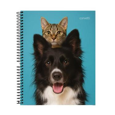 Imagem de Caderno 10 Matérias 160fls Universitário Confetti Modelos