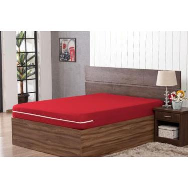 Imagem de Capa De Colchao Solteiro Com Ziper Colchao Box Com 30 Altura - Jm Enxo