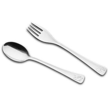 Imagem de Conjunto De Talheres Tramontina P/ Crianças Inox - 2 Peças Inox