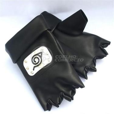 Imagem de Luvas De Couro Kakashi Hatake Sensei Ninja Copia Naruto Nº23