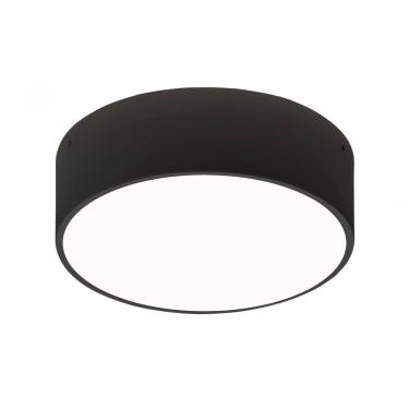 Imagem de Plafon Taschibra Ring Redondo Taschibra Bivolt 4xe27 Bivolt Preto