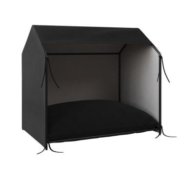 Imagem de Casinha De Cachorro Pet Tati Raças Pequenas - Preto - Cor: Preto