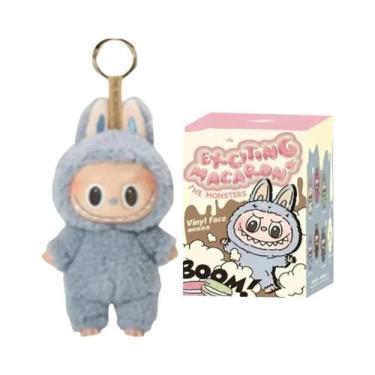 Imagem de Kawaii Labubu Monstros V1 V2 V3 Batimento Cardíaco Macaron Esmalte Ros