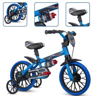 Imagem de Bicicleta Infantil Bike 3 a 5 Anos com Rodinhas Nathor Aro 12 Masculin