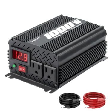 Imagem de MKLIHFD Inversor De Onda Modificada 1000 Watts 12V Para 110V/120V Cc, Energia Ca Veículos Semi-Reboque, Camping, Trailer, Van, Conversor Solar Com Tela Lcd - 1000W