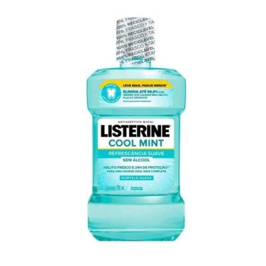 Imagem de Antisséptico Bucal Listerine Cool Mint 500 ml Sem Álcool