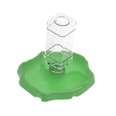 Imagem de IEUDNS Bebedouro para répteis Pet Gecko Hidratador automático Dispensador de água para répteis Alimentador de água para animais de estimação, Verde