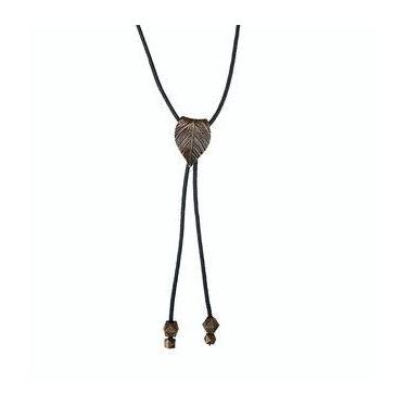 Imagem de Gravata bolo tie folha - couple design